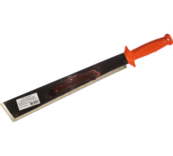 Изображение товара Туристическое мачете Без бренда 490 мм, пластиковая рукоятка, жесткий чехол Без бренда 60401