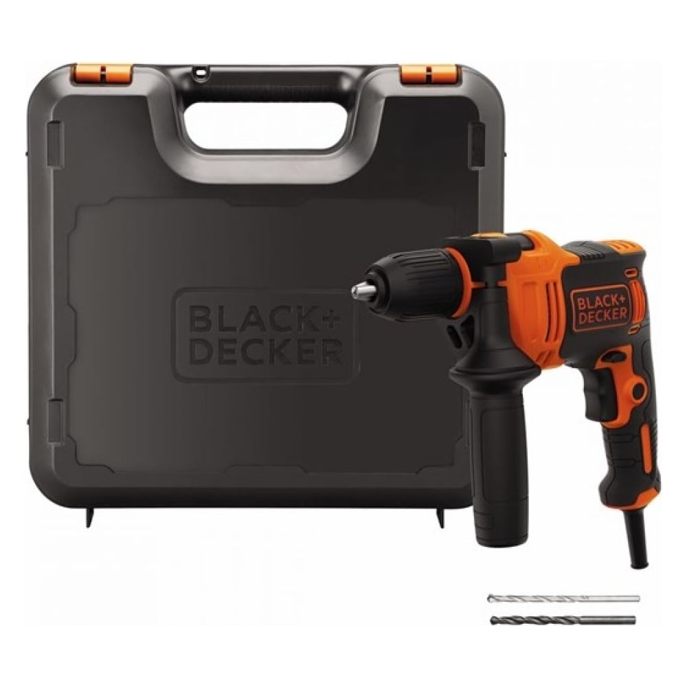 фото Электронная ударная дрель black&decker omega beh550k-qs