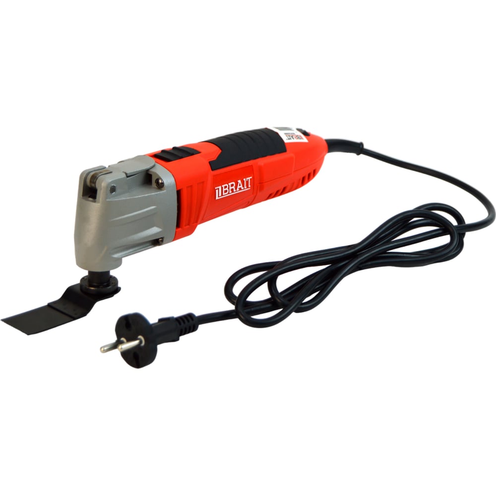 Изображение товара Электрический реноватор BRAIT BER500BR PRO 500 Вт с 3 насадками, регулировка оборотов