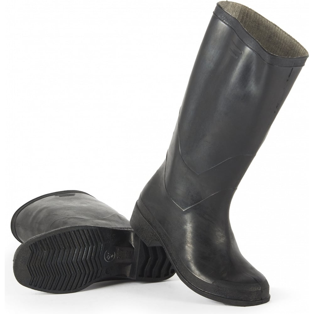 Изображение товара Мужские резиновые сапоги Формовые Факел 45 черные 1 сорт