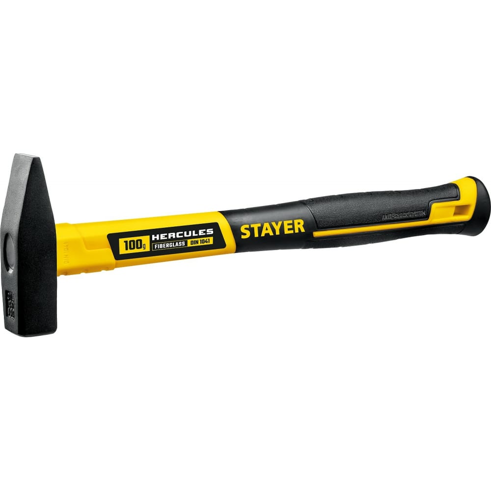 Слесарный молоток STAYER ключ разводной prof stayer 20х150 мм crv сталь обрезиненная ручка 27262 15