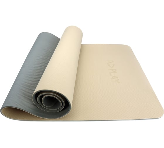 Изображение товара Спортивный коврик ND Play бежевый 303070