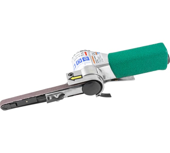 Изображение товара Шлифовальная пневматическая машинка Jonnesway JAS-6543 ременная, 16000 об/мин, 10х330 мм 48379 048379