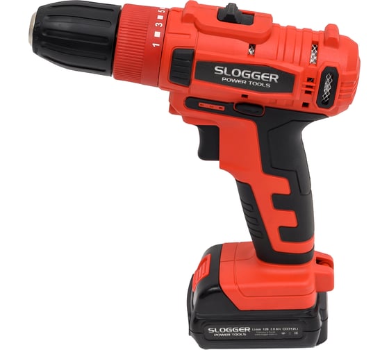 Изображение товара Аккумуляторная дрель-шуруповерт SLOGGER CD312Li