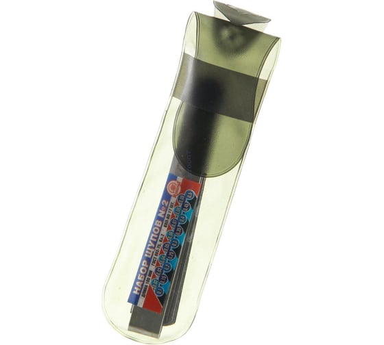 Изображение товара Щупы измерительные TOPAUTO набор №2/100мм/17листов 0.02-0.5мм ИЩ2100