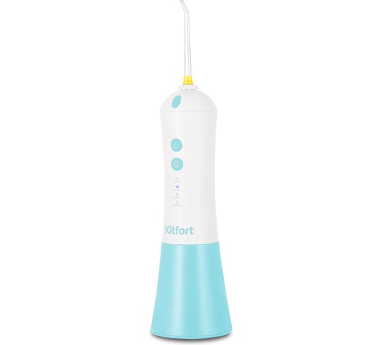 Изображение товара Ирригатор для полости рта Kitfort бело-бирюзовый КТ-2958-3