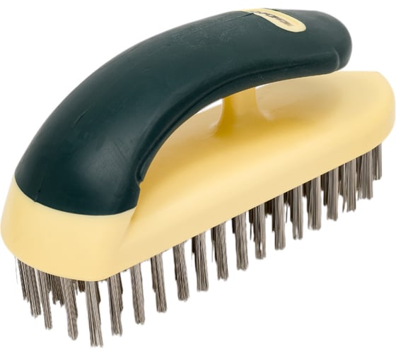 Изображение товара Ручная щетка по металлу Rockforce в пластиковом корпусе RF-340125228(17451)