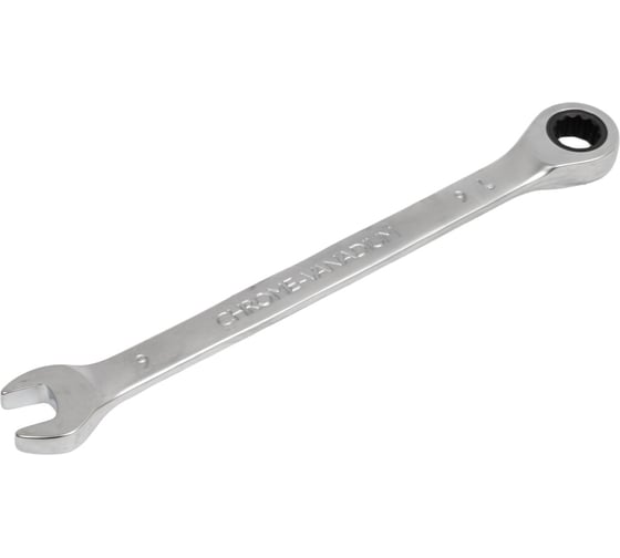 Изображение товара Ключ PATRON комбинированный трещоточный 9мм P-75709(47524)