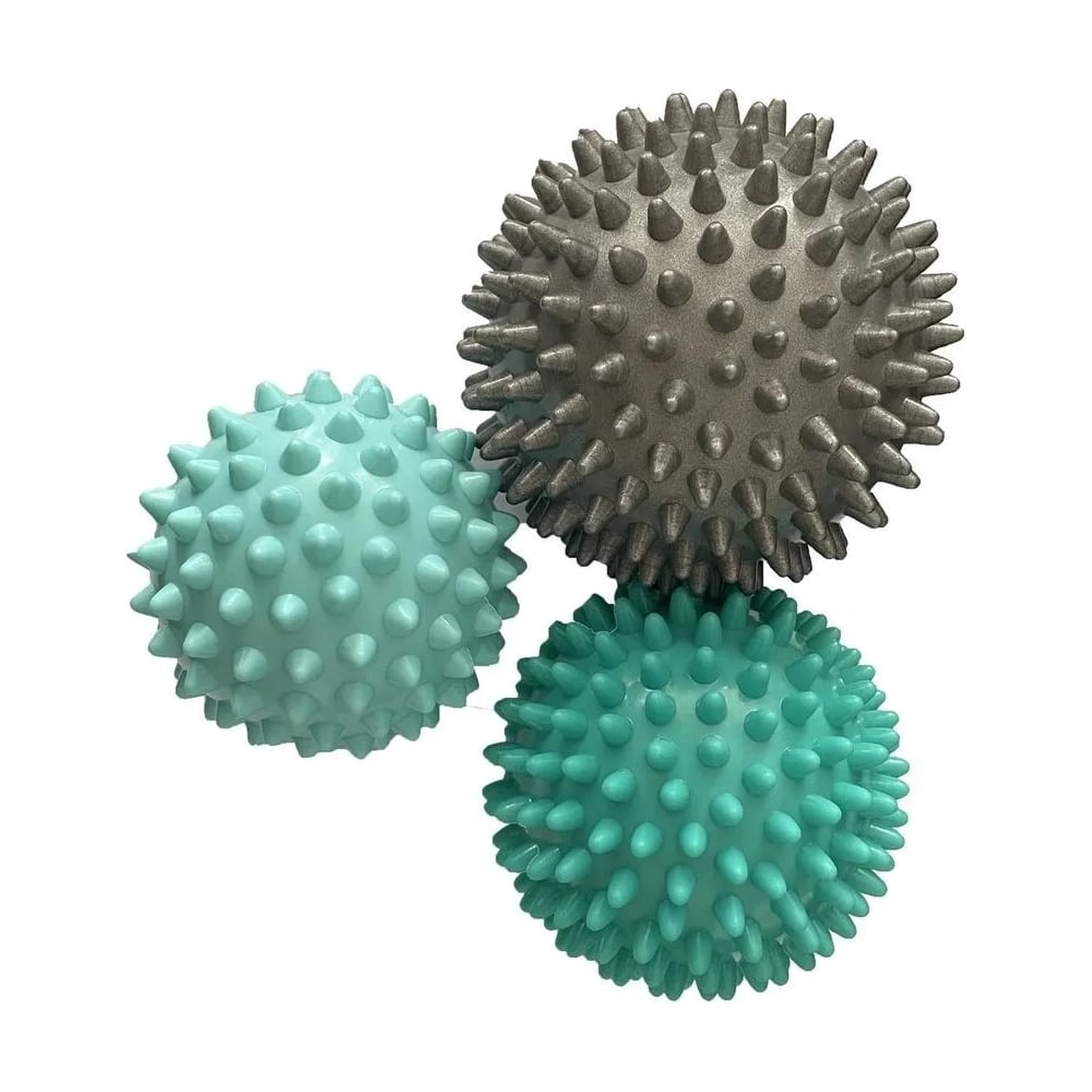 Изображение товара Набор массажных мячей ND Play 3 шт, 9 см, 75 см, 65 см 297581