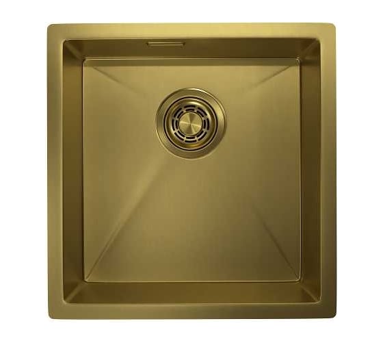 Изображение товара Мойка для кухни GRANULA 4445U, золото сатин