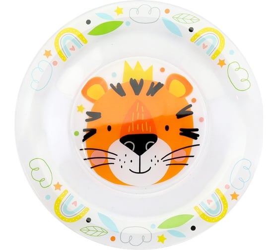 Изображение товара Тарелка ND Play животные африки, 19.5 см, стекло 307276