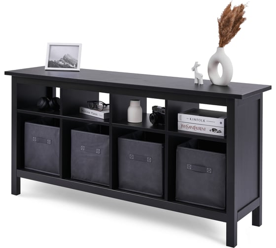 Изображение товара Стол-консоль Лузалес КЫМÖР 157х74х40 см, черный 5032100105