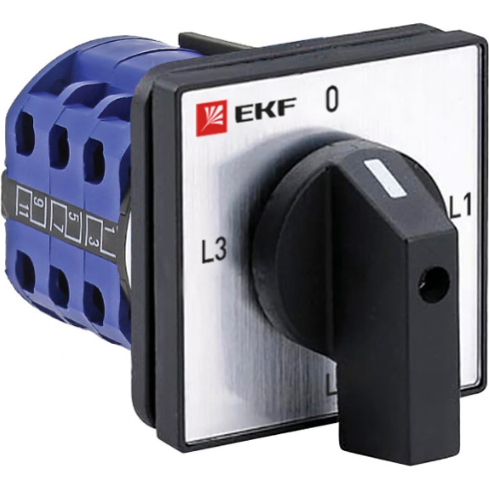 фото Кулачковый переключатель для амперметра ekf proxima пк-1-94, 10а, 4p, sq pk-1-94-10