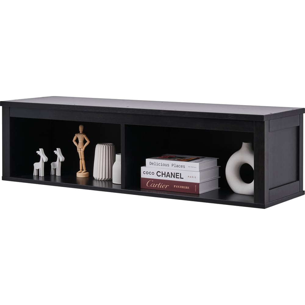 Изображение товара Навесная полка Лузалес КЫМÖР 124х34х37 см, черный