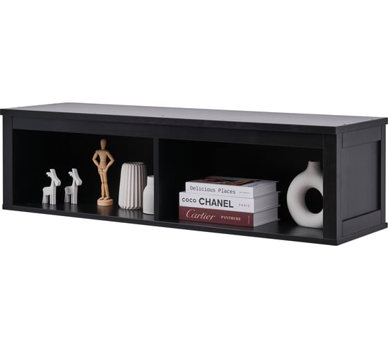 Изображение товара Навесная полка Лузалес КЫМÖР 124х34х37 см, черный 5031220105