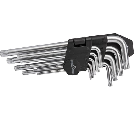 Изображение товара Набор Г-образных ключей torx Сервис Ключ 9 предметов 70675