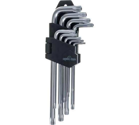 Изображение товара Набор Г-образных ключей torx Сервис Ключ 9 предметов PROFFI 76435
