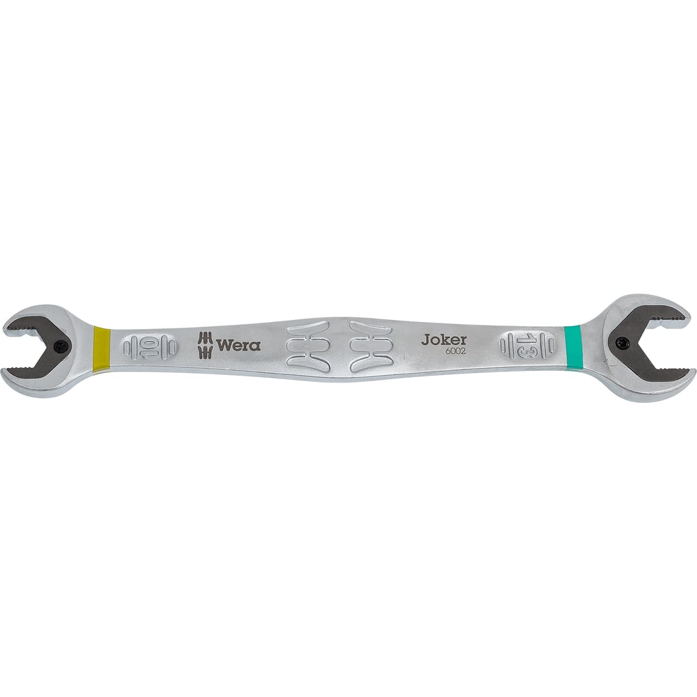 Изображение товара Двусторонний рожковый ключ WERA 6002 Joker 10 x 13 мм, 167 мм WE-003760