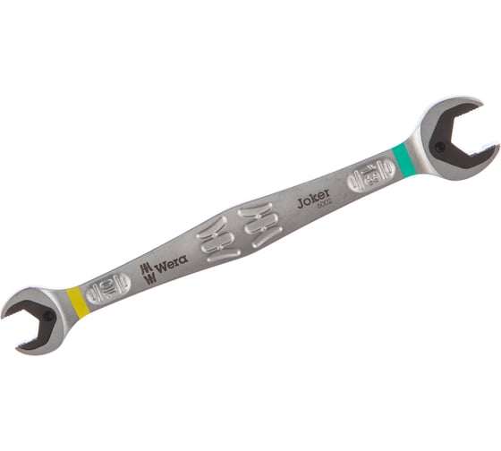 Изображение товара Двусторонний рожковый ключ WERA 6002 Joker 10 x 13 мм, 167 мм WE-003760