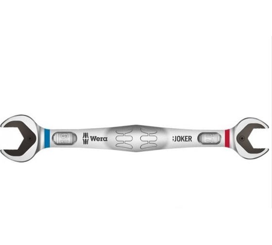 Изображение товара Двусторонний рожковый ключ WERA 6002 Joker 17-19 мм WE-003765