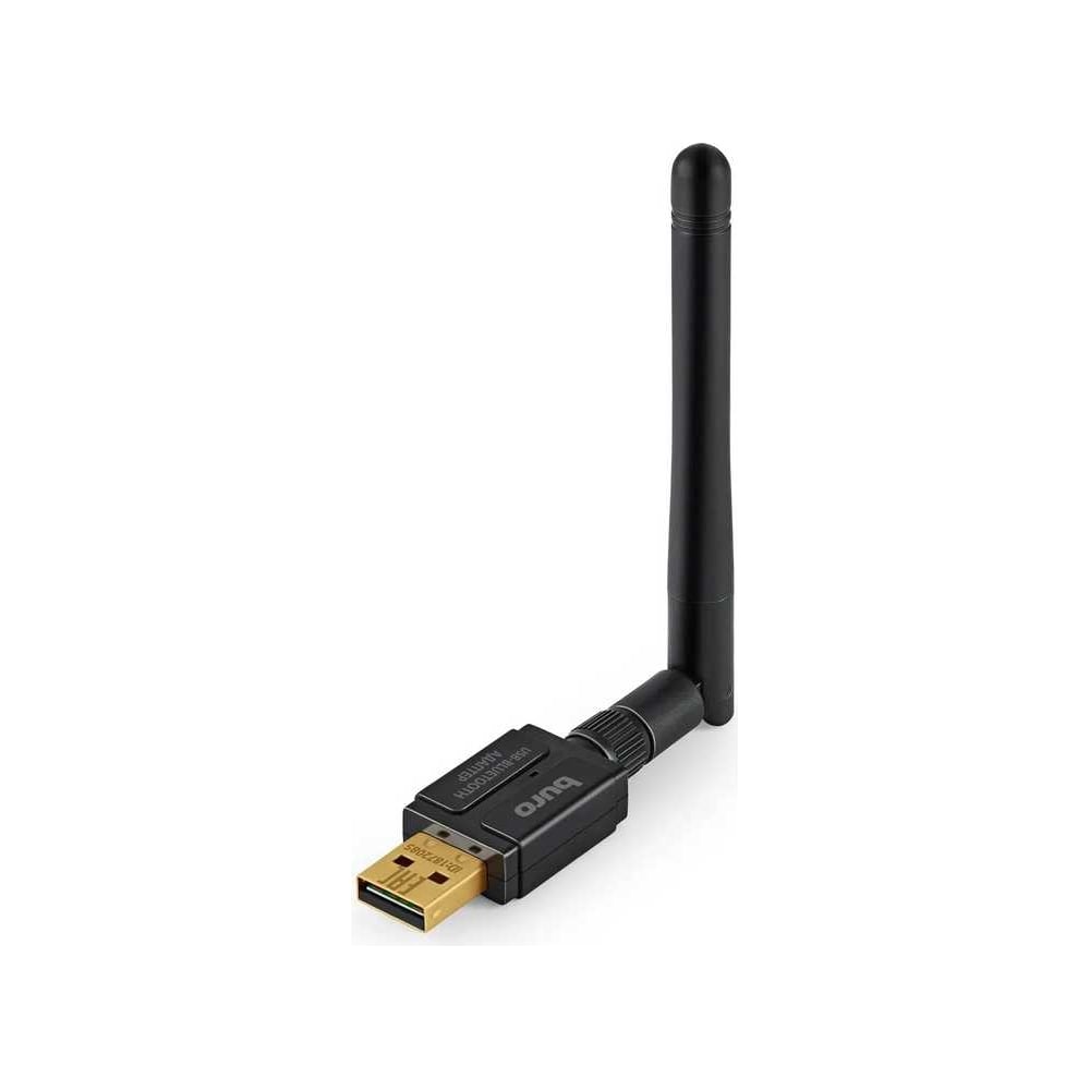 Изображение товара Адаптер Bluetooth USB BURO BU-BT532 BT5.3+EDR Class 1 черный для ПК ноутбука