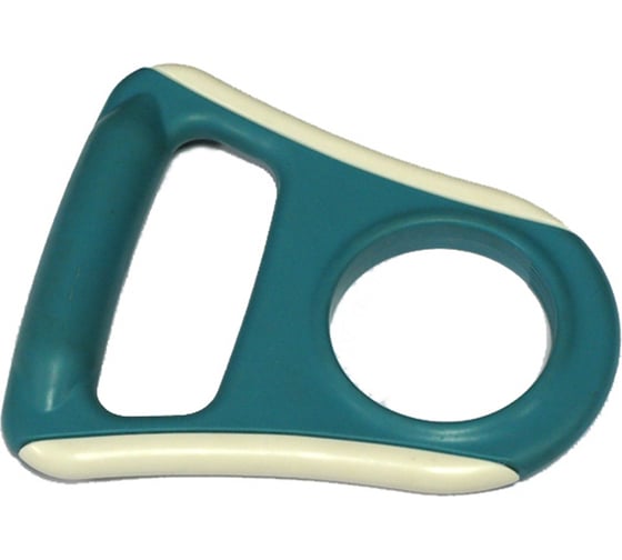 Изображение товара Ручка для бутылей AEL обрезиненная голубая плоская 70232