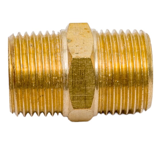 Изображение товара Соединитель резьбовой наружная резьба 3/8х3/8 ROCKFORCE RF-MM06/06(1917)