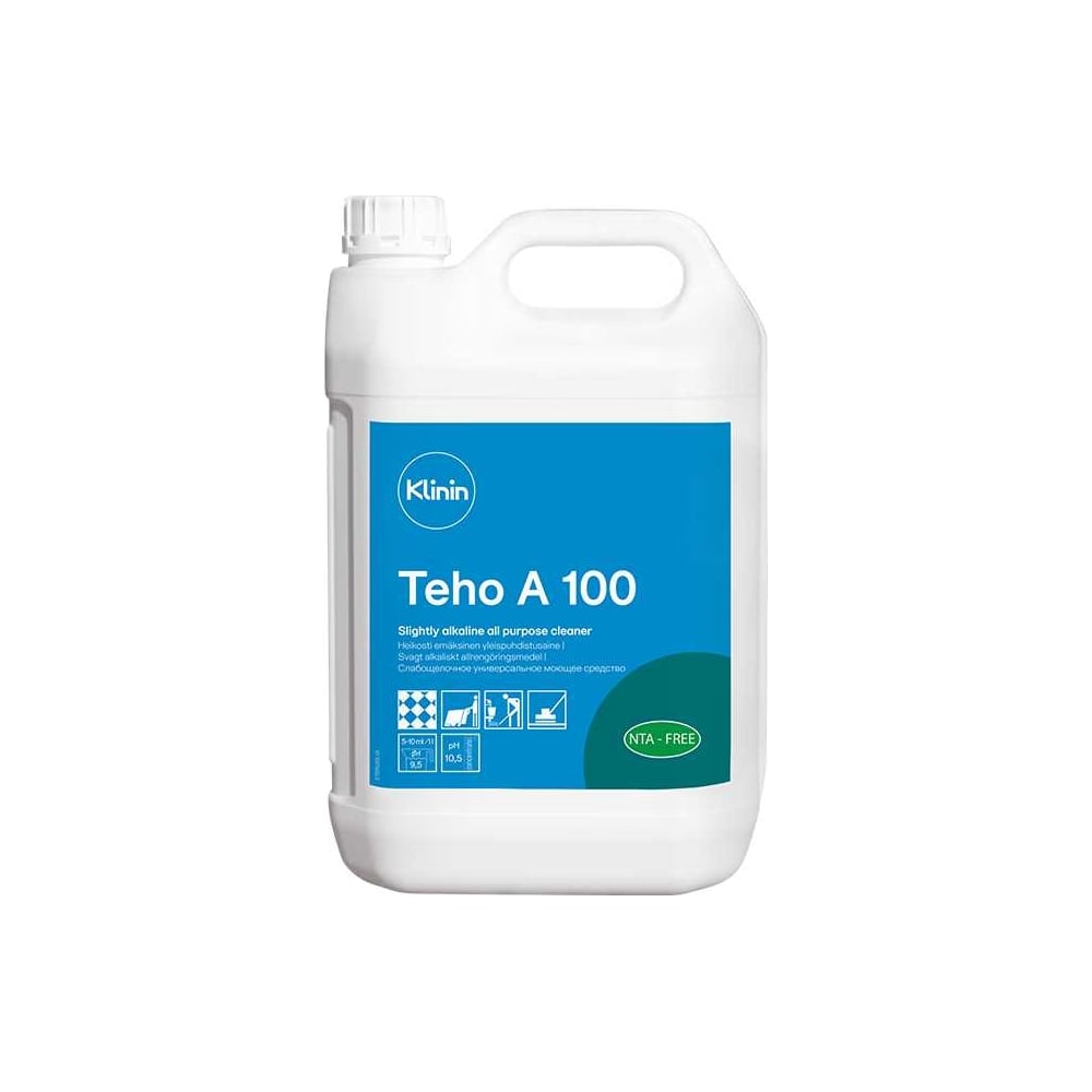 Изображение товара Слабощелочное средство для удаления жира и грязи Klinin TEHO A 100 5л
