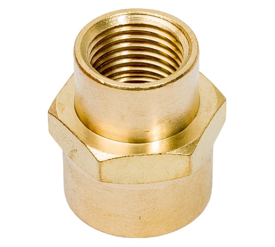 Изображение товара Соединитель резьбовой внутренняя резьба 3/8х1/4 ROCKFORCE RF-FF06/04(1831)