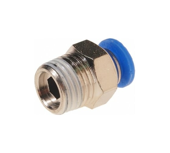 Изображение товара Фитинг для пластиковых трубок (6 мм; 1/4М) ROCKFORCE RF-SPC06-02(2090)