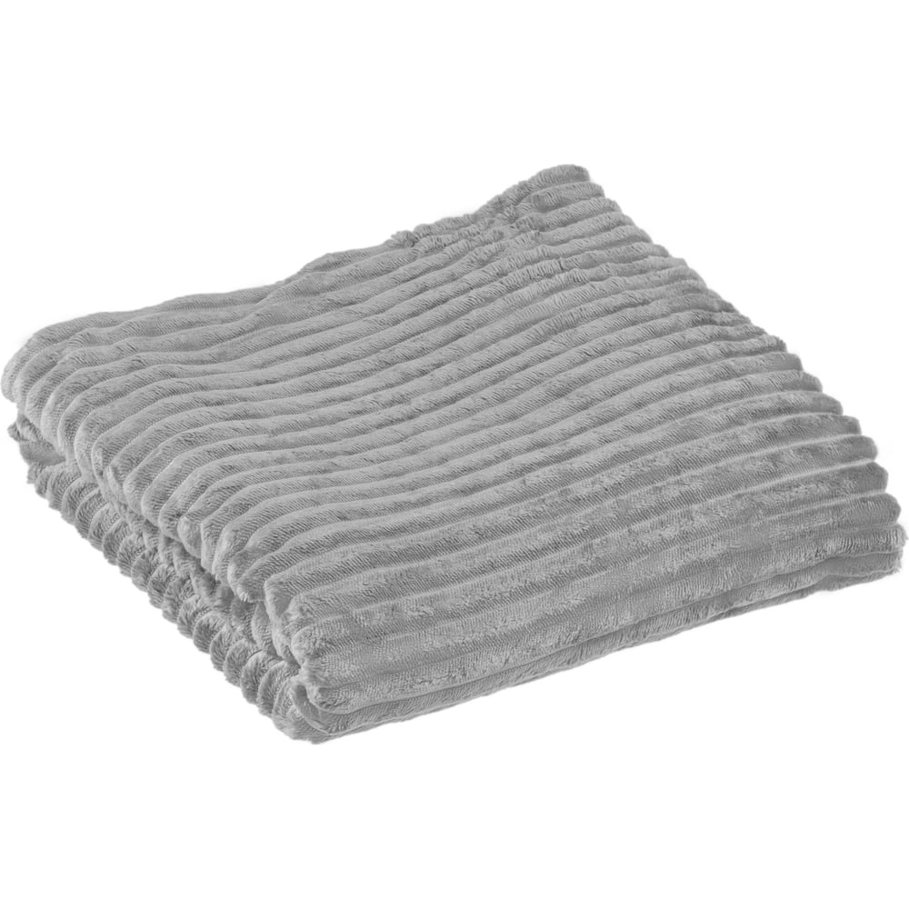 Изображение товара Флисовое покрывало PERFECTO LINEA Sleep mood 150x200 см серое