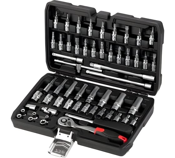 Изображение товара Набор торцевых головок и бит FORA 1/4" 56 предметов FA-2562-5