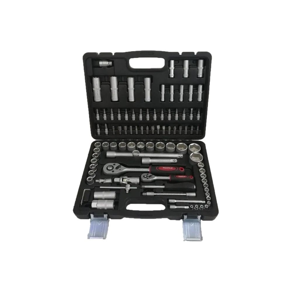 Изображение товара Набор инструментов P.I.T. 94 предмета, 1/2" и 1/4", CrV MXT-94-SET
