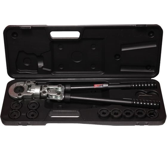 Изображение товара Механические обжимные клещи для кабелей FORCEKRAFT сечение 16-240 мм2, адаптеры 16, 25, 35, 50, 70, 95, 120, 150, 185, 240 мм, в кейсе FK-YJ240(27810)