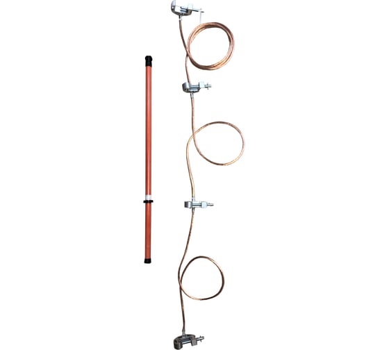 Изображение товара Переносное заземление Диэлектрик ЗПП-15 Д, 95 кв.мм Д213132