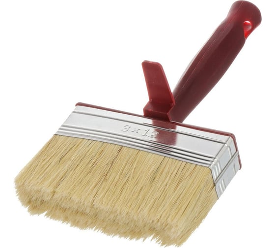 Изображение товара Кисть макловица BARTEX Евро 30x120 мм, натуральная щетина, 38 мм, рукоятка пластик 134173