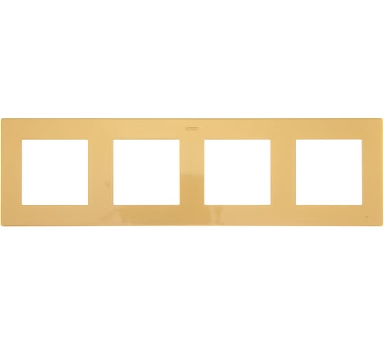 Изображение товара Рамка Simon 4 поста, золото 2400640-066