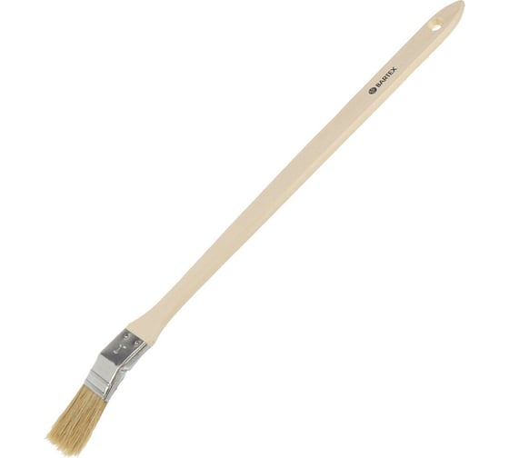 Изображение товара Радиаторная кисть BARTEX 11x25 мм, 1", 44 мм, рукоятка дерево 137006