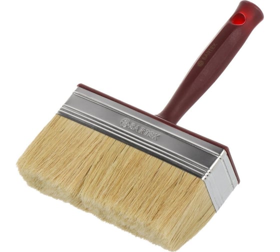Изображение товара Кисть макловица BARTEX Евро 50x150 мм, 6", натуральная щетина, 51 мм, рукоятка пластик 134176