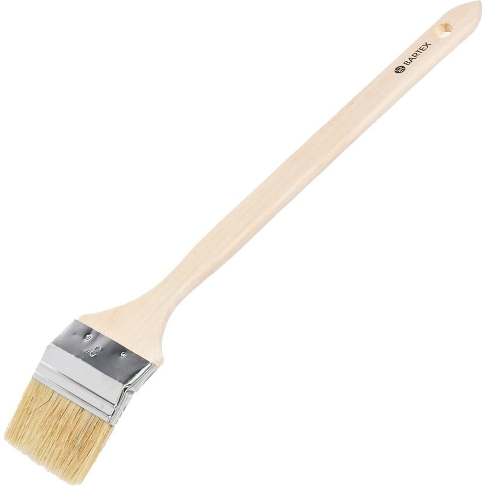 Изображение товара Радиаторная кисть BARTEX 11x75 мм, 3 дюйма, рукоятка из дерева