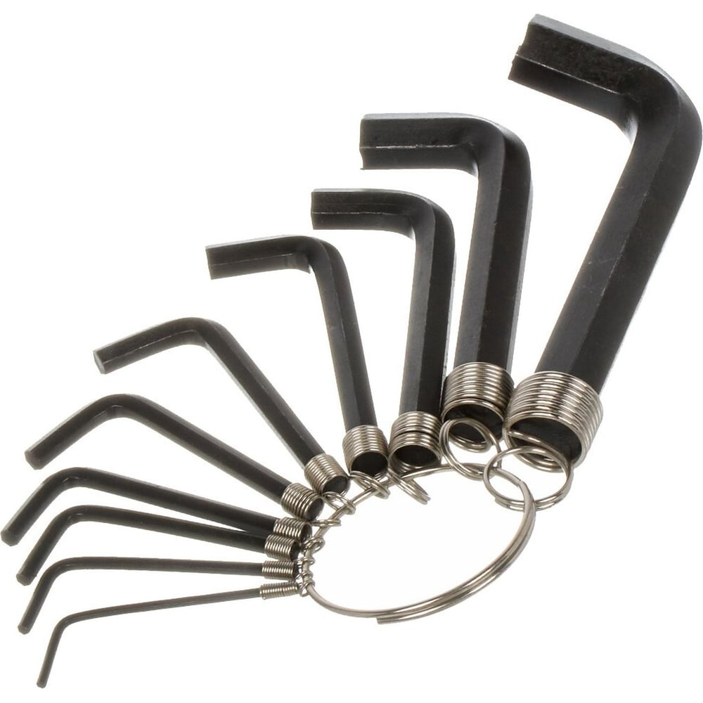 Изображение товара Набор шестигранных имбусовых ключей HEX BARTEX 1.5-10 мм, 10 шт