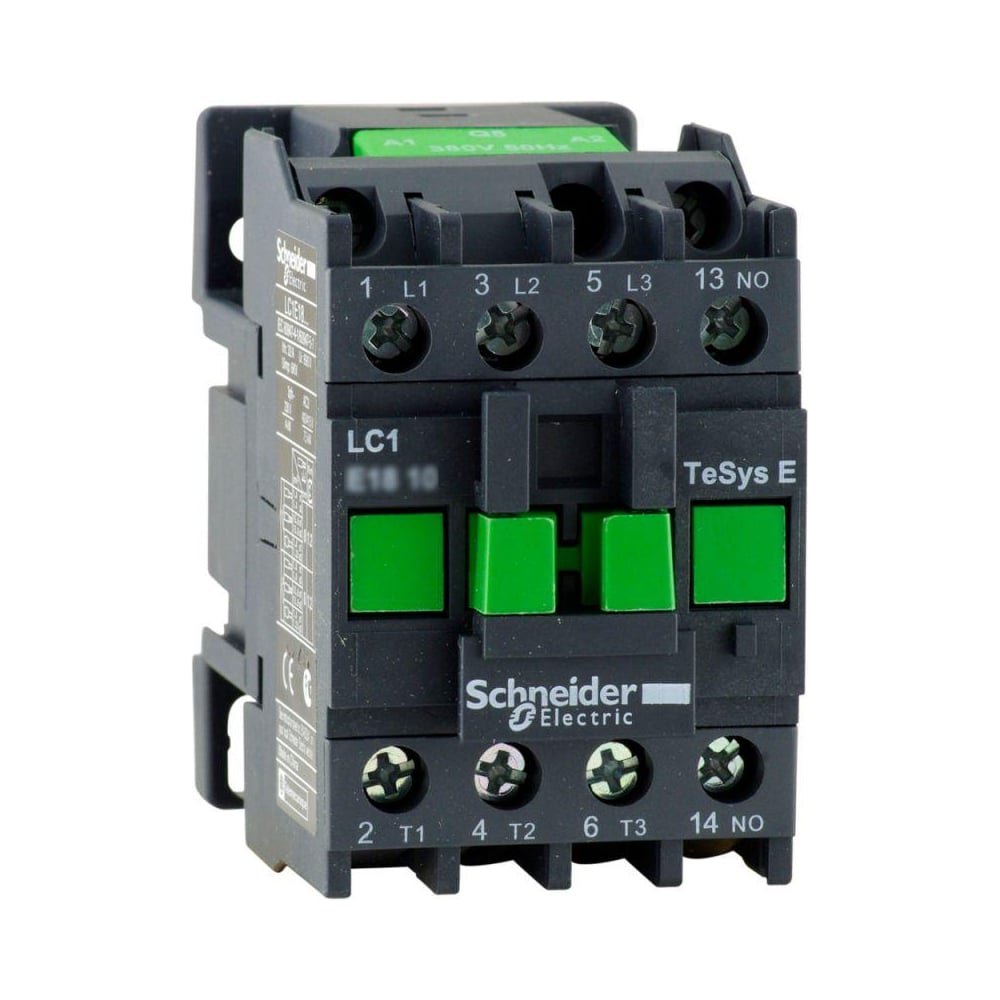 фото Контактор schneider electric 3п 12а 1но 220v ac tesys e sche lc1e1210m5