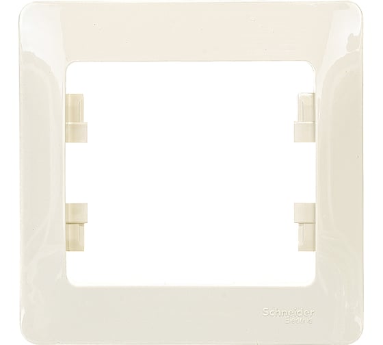 Изображение товара Рамка Systeme Electric 1-местная GLOSSA бежевая SchE GSL000201