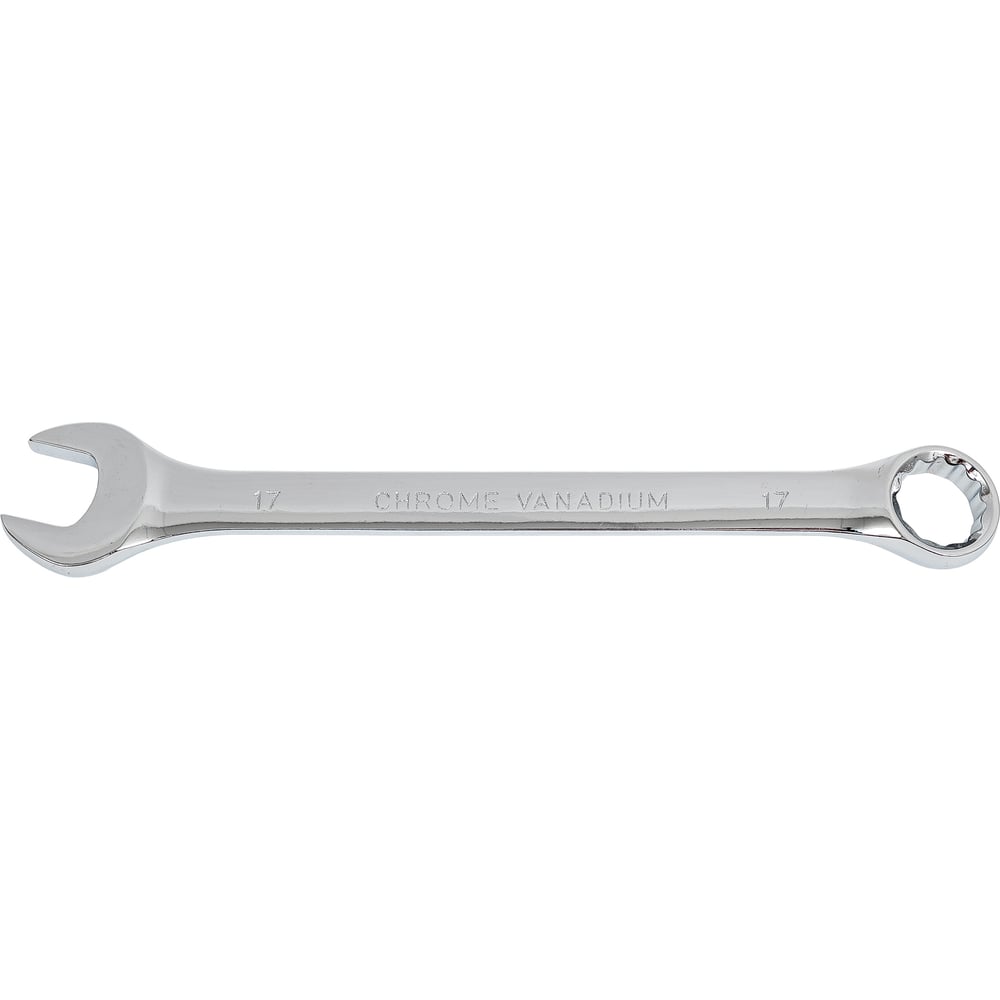 Изображение товара Комбинированный ключ BARTEX 17 мм хромированный зеркальный CrV