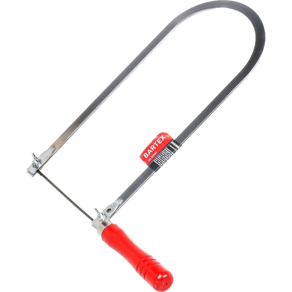 Изображение товара Ручной лобзик с полотном BARTEX 295 мм, деревянная ручка 317094