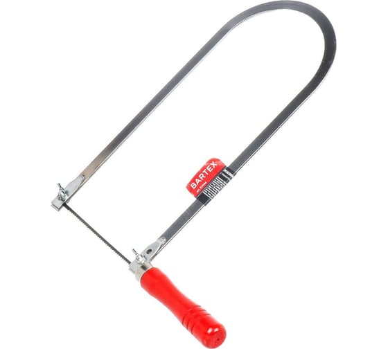 Изображение товара Ручной лобзик с полотном BARTEX 295 мм, деревянная ручка 317094