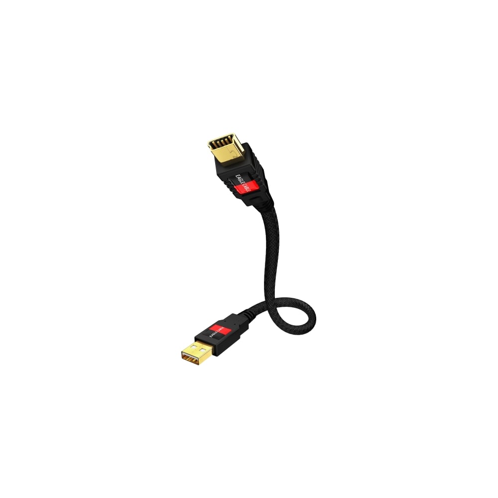 фото Кабель eagle cable deluxe usb a-minib 0,8 м 10061008