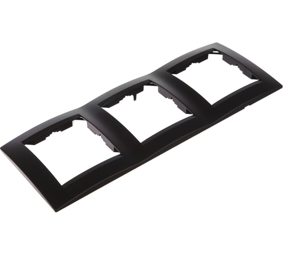 Изображение товара Универсальная рамка Simon 3 поста, графит 1500630-038