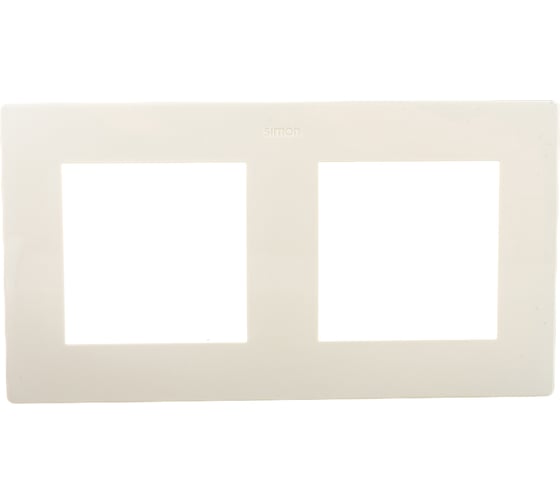 Изображение товара Рамка Simon 2 поста, сл кость 2400620-031