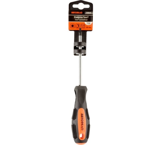 Изображение товара Отвертка АвтоDело TORX T5x75 мм, на держателе 30805 11426